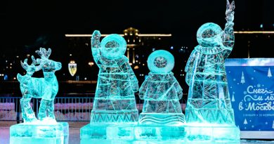 Снег и лед в Москве